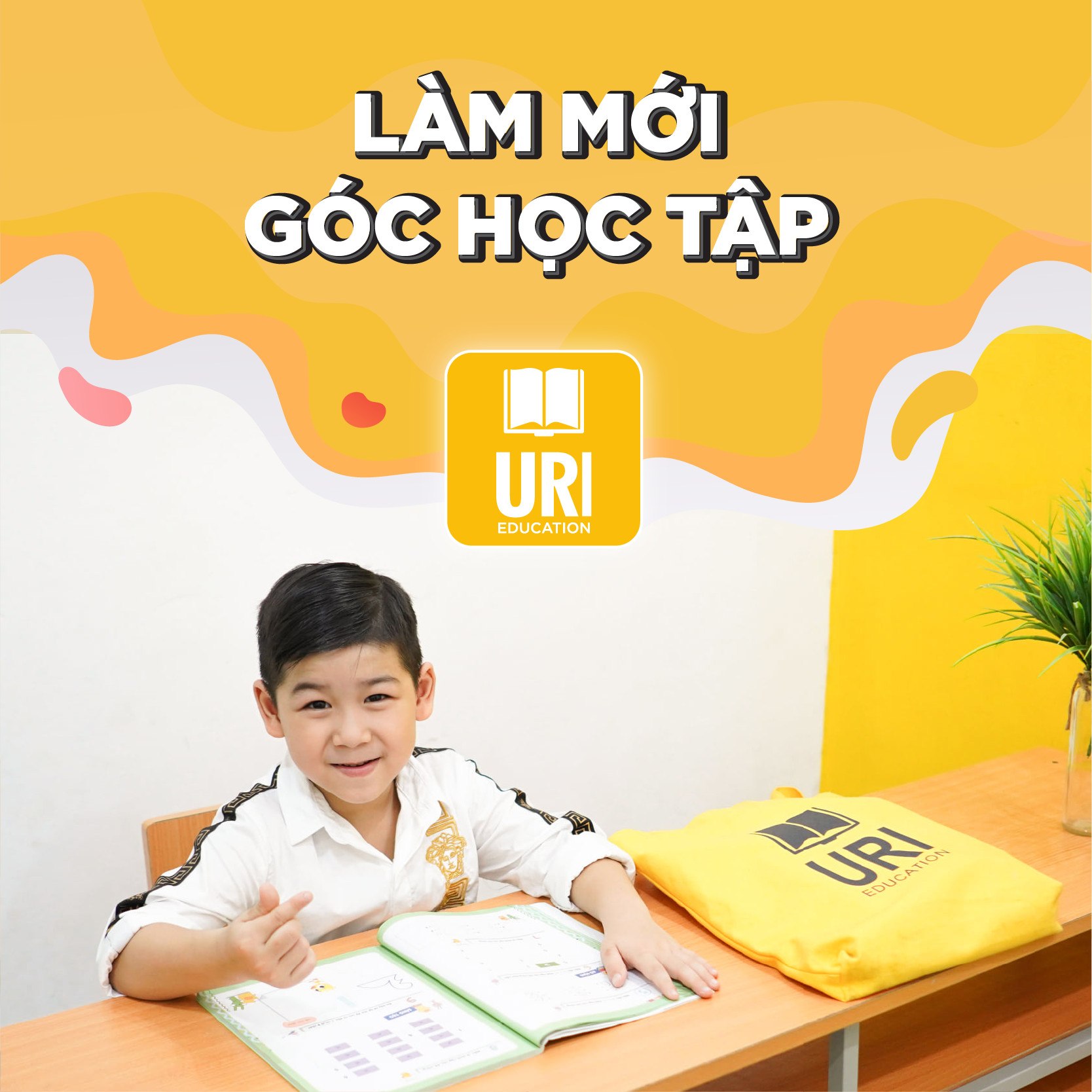 Ảnh học sinh URI học bài